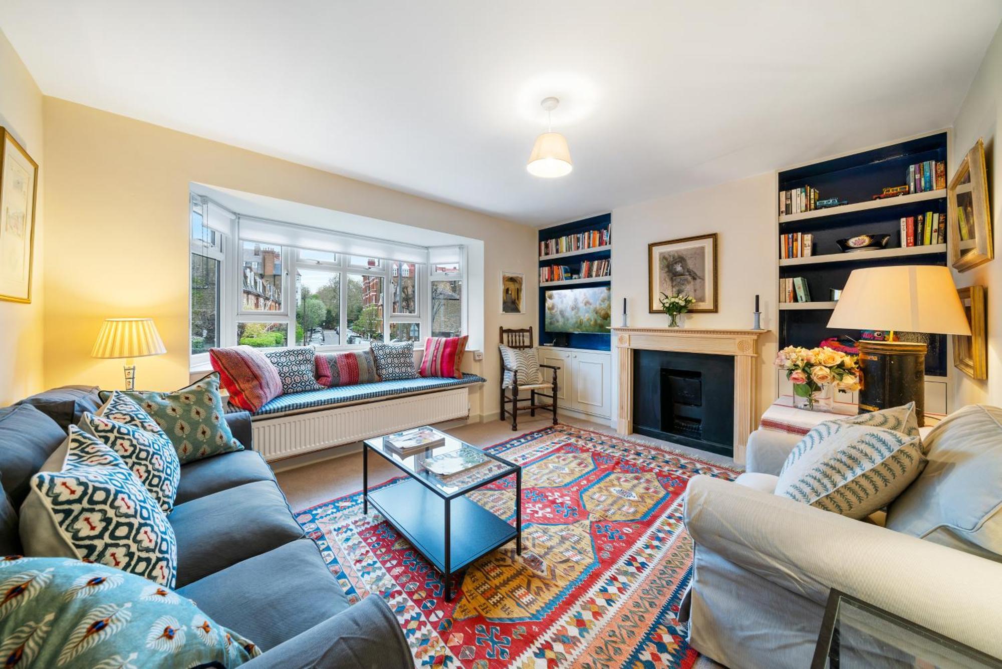 Bright & Cosy Gem ~ Battersea Park View ~ King Bed Lägenhet London Exteriör bild