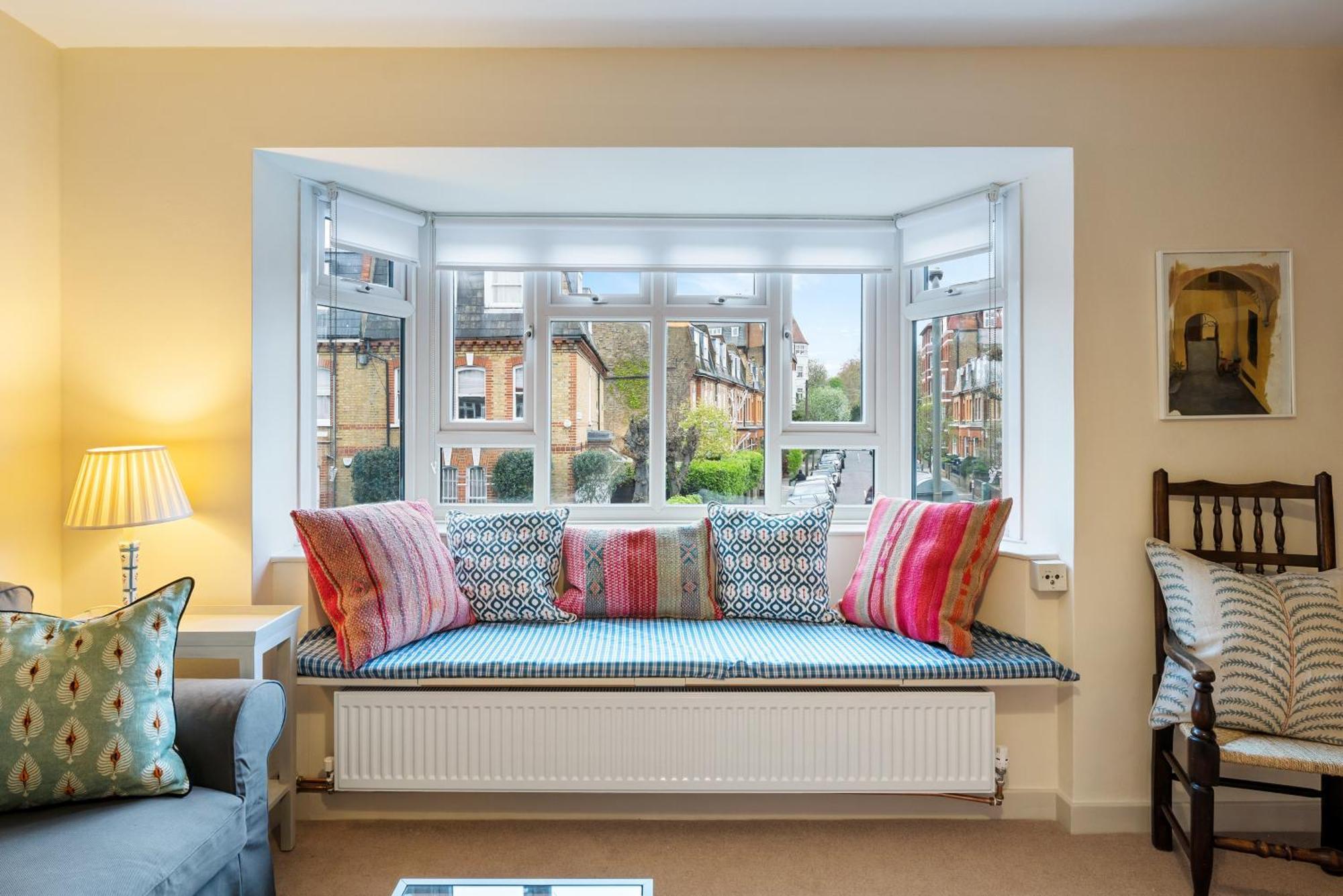 Bright & Cosy Gem ~ Battersea Park View ~ King Bed Lägenhet London Exteriör bild